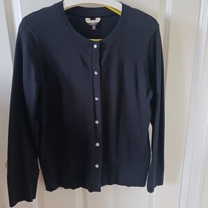 Black Denver Hayes Cardigan